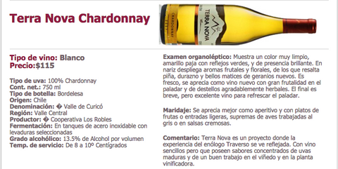 Terra Nova Chardonnay